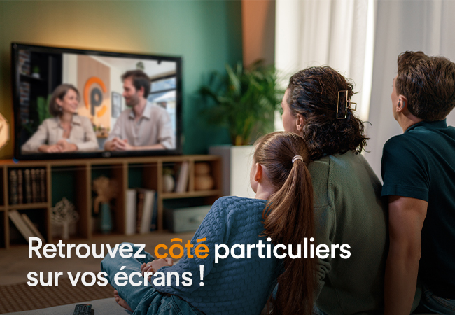 Actualité Côté Particuliers : Retrouvez Côté Particuliers sur vos écrans ! 📺